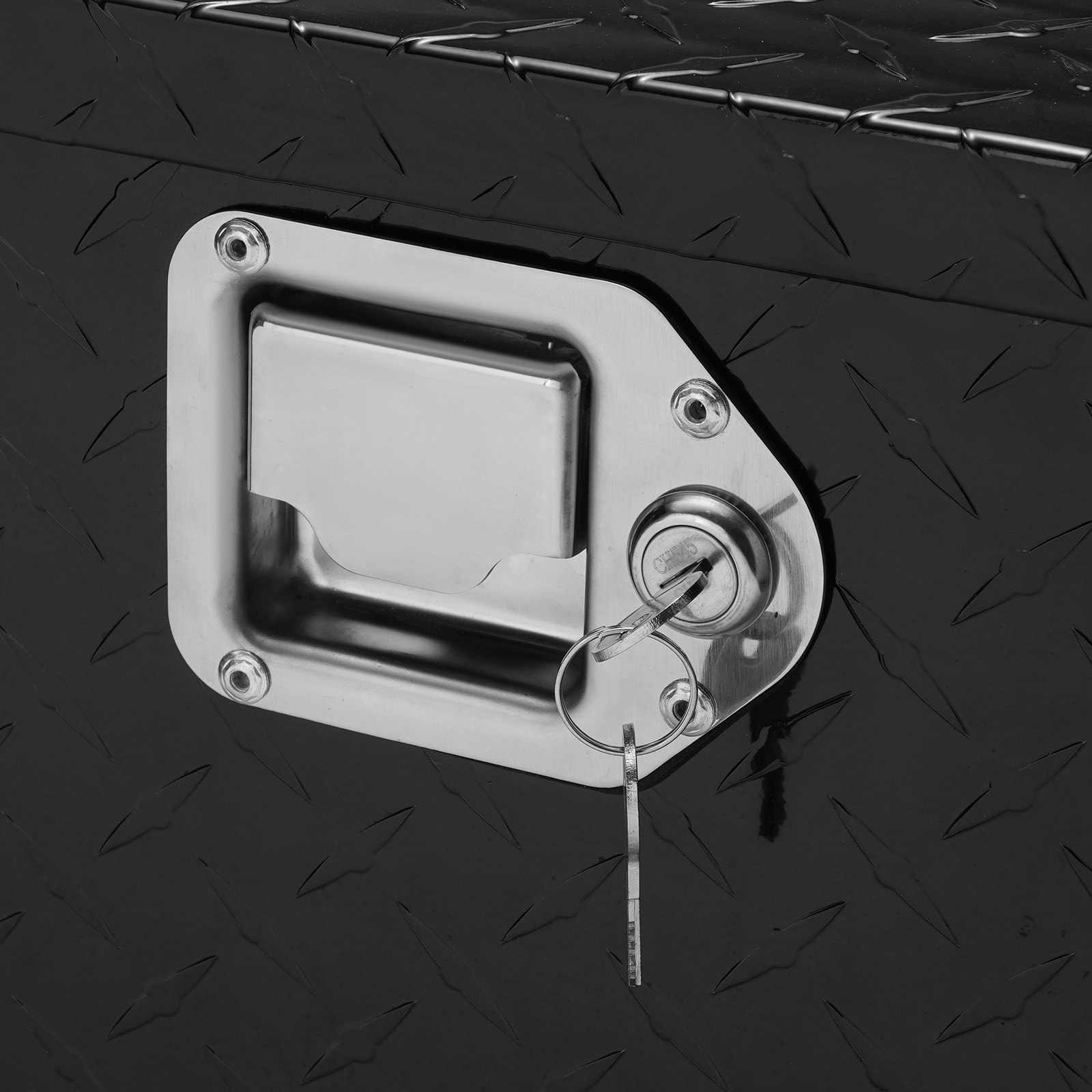 Heavy Duty Aluminum Truck Bed Tool Box With Side Handle And Lock_voghion.com